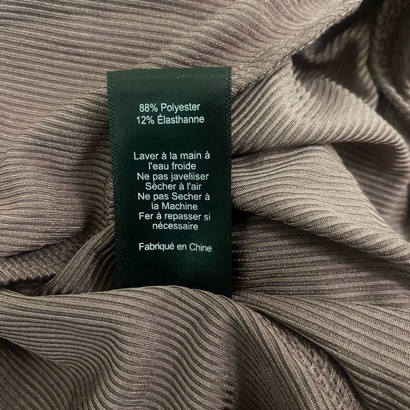 ASTR THE LABEL Mauve Ribbed Open-back Bodysuit M - Picture 7 of 7